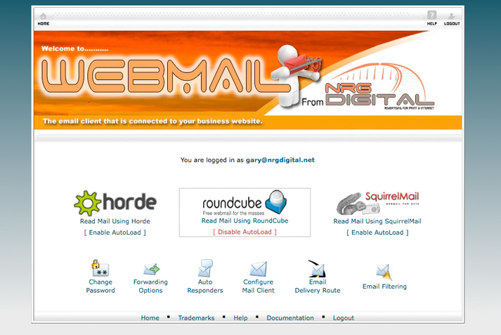 StartASite webmail screenshot